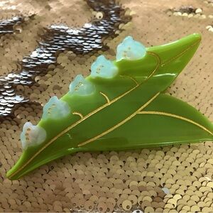 Lily of the Valley - Hair Clip